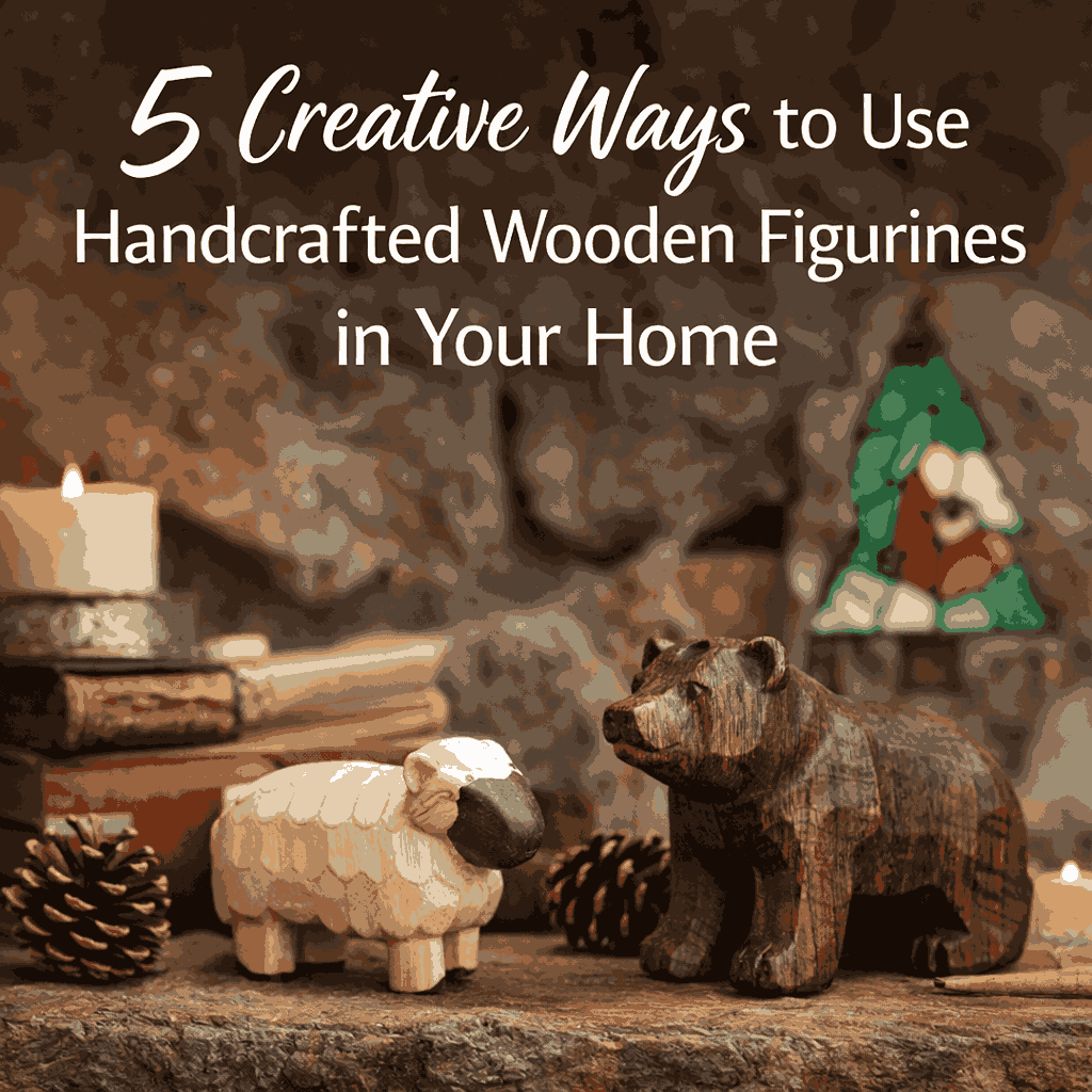 5 Creative Ways to Use Handcrafted Wooden Figurines in Your Home
