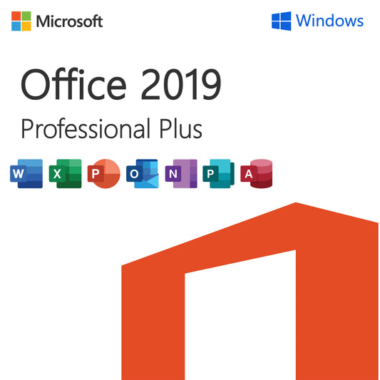 Office 2019 Professional Plus – Genuine Lifetime License Key for 1 PC