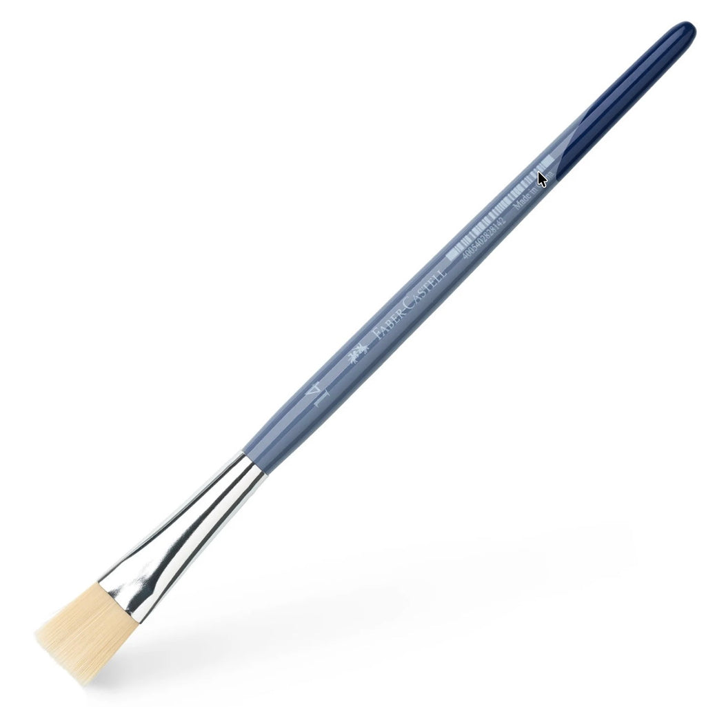 Flat Synthetic Paint Brush Set – 3 Sizes for Watercolour