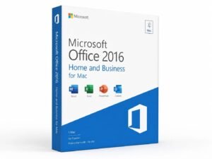 Microsoft Office 2016 Home and Business for Mac lifetime license - classic edition includes Word, Excel, PowerPoint, Outlook, OneNote for macOS