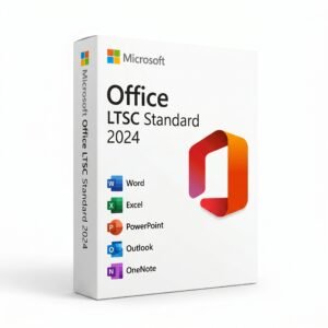 Microsoft Office LTSC 2024 Standard lifetime license - includes Word, Excel, PowerPoint, Outlook, Publisher, Access for Windows