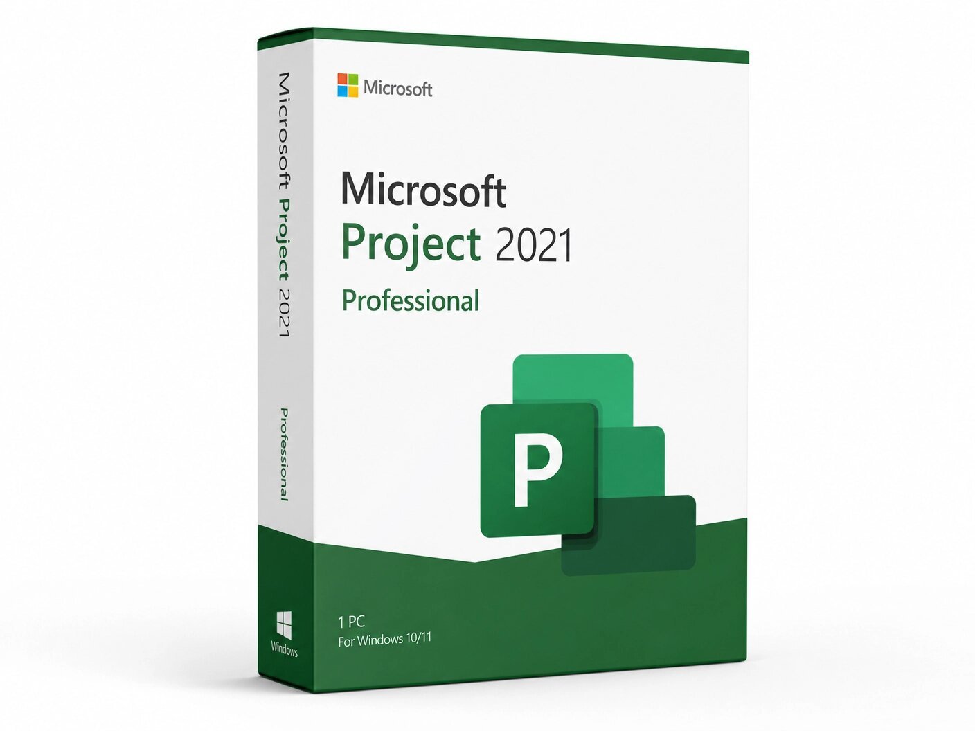 Microsoft Project 2021 Professional lifetime license for 1 PC - advanced project management with Gantt charts, resource management, timesheets, and Project Online sync