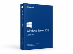 Microsoft Windows Server 2019 Standard core-based license - includes 2 VM rights, Storage Replica (1 partnership), up to 24 TB RAM, mainstream support through Jan 2024, extended support through Jan 2029