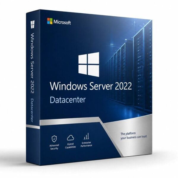 Microsoft Windows Server 2022 Datacenter core-based license - unlimited virtualization, Storage Spaces Direct, Software-Defined Networking, Shielded VMs