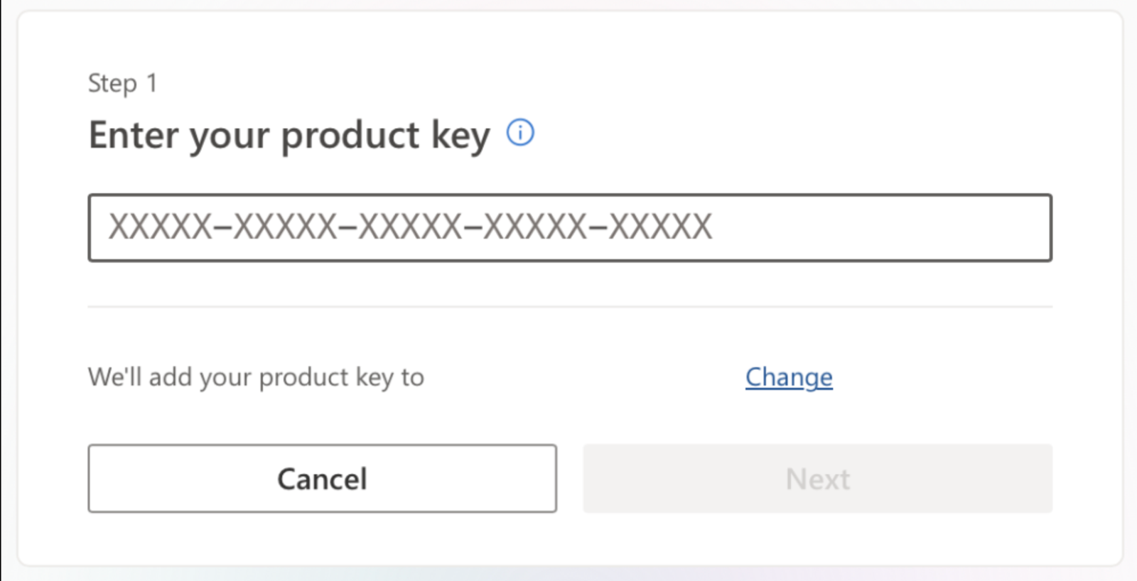 Enter your Visio 2024 product key at setup.office.com