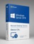 Windows Server 2016 RDS Device CAL - per-device license for Remote Desktop Services access, ideal for shift workers sharing computers, works in workgroup or domain, 90-day temporary CALs
