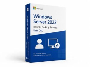 Windows Server 2022 RDS User CAL - per-user license for Remote Desktop Services access from any device, forward-compatible with Windows Server 2025