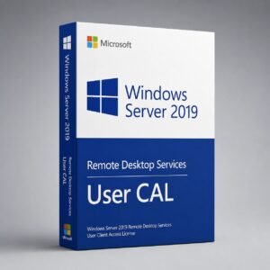Windows Server 2019 RDS User CAL - per-user license for Remote Desktop Services access from any device, requires Active Directory
