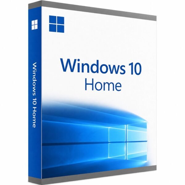Microsoft Windows 10 Home lifetime license for 1 PC - includes Cortana, Microsoft Edge, Continuum, Windows Hello, and integration