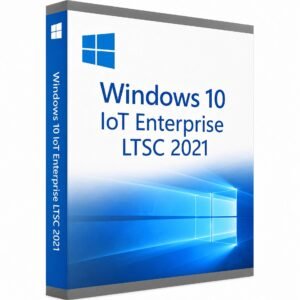 Windows 10 IoT Enterprise LTSC 2021 license - 10-year support for fixed-purpose devices like ATMs, POS terminals, kiosks, medical devices, and industrial controllers