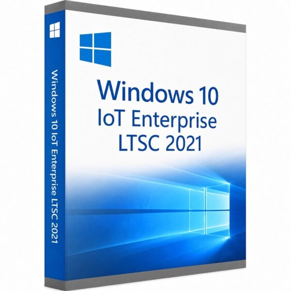 Windows 10 IoT Enterprise LTSC 2021 license - 10-year support for fixed-purpose devices like ATMs, POS terminals, kiosks, medical devices, and industrial controllers