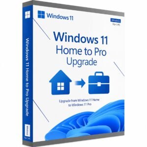 Windows 11 Home to Pro upgrade license - unlock BitLocker encryption, Remote Desktop, Hyper-V virtualization, and Group Policy management