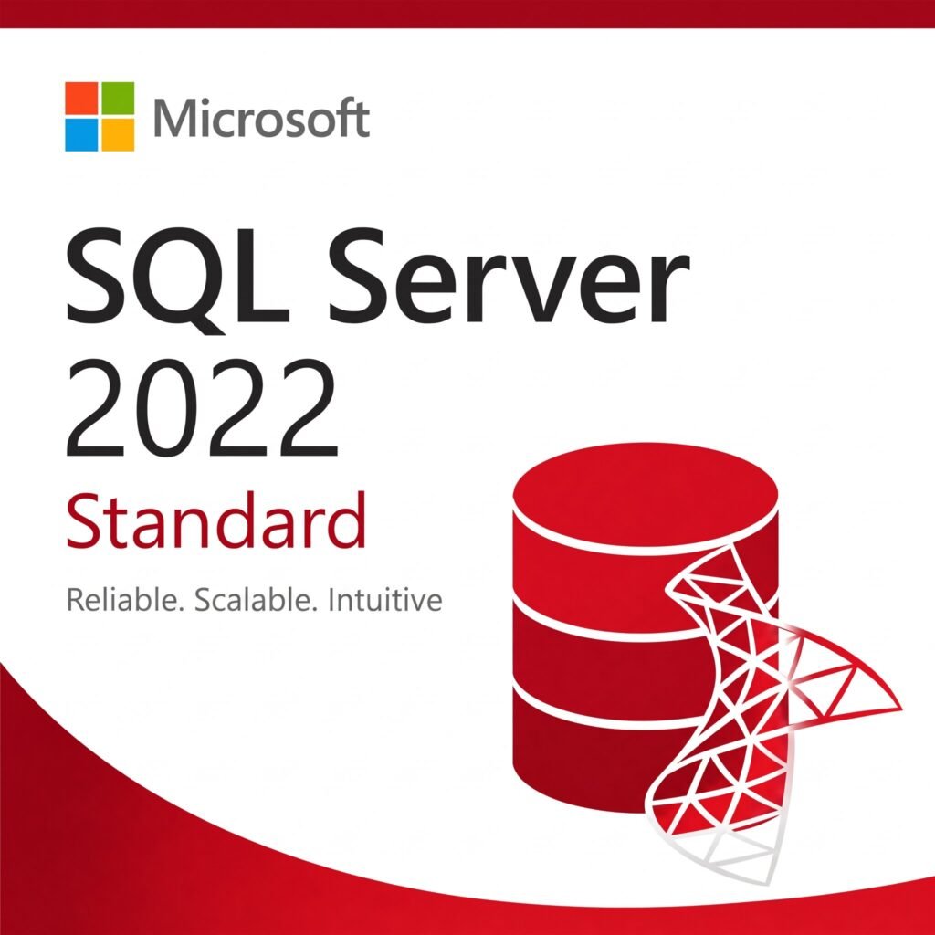 Microsoft SQL Server 2022 Standard License – Genuine database management software for enterprise data, business intelligence, and analytics. Reliable. Scalable. Intuitive. Ideal for small to medium businesses in the USA and Canada.