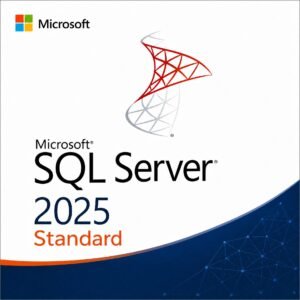 Microsoft SQL Server 2025 Standard License – Genuine database management software for enterprise data, business intelligence, and analytics. Ideal for small to medium businesses in the USA and Canada.