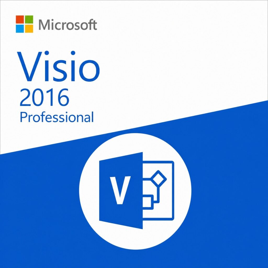 Microsoft Visio 2016 Professional Lifetime License for 1 PC – Genuine diagramming software for flowcharts, org charts, network diagrams, and floor plans. Windows PC. USA and Canada.