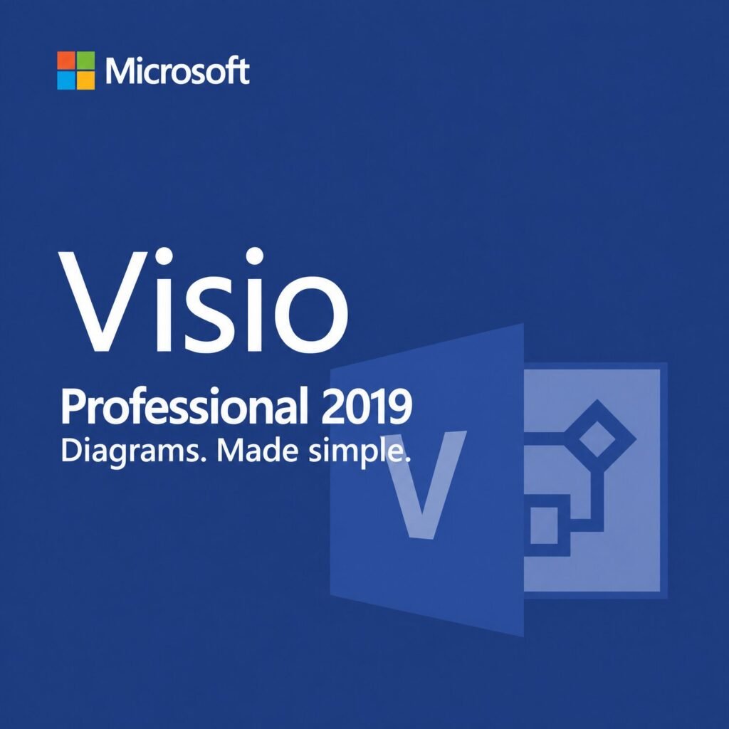 Microsoft Visio Professional 2019 – Genuine diagramming software for flowcharts, org charts, network diagrams, and floor plans. Lifetime license for 1 PC in the USA and Canada.