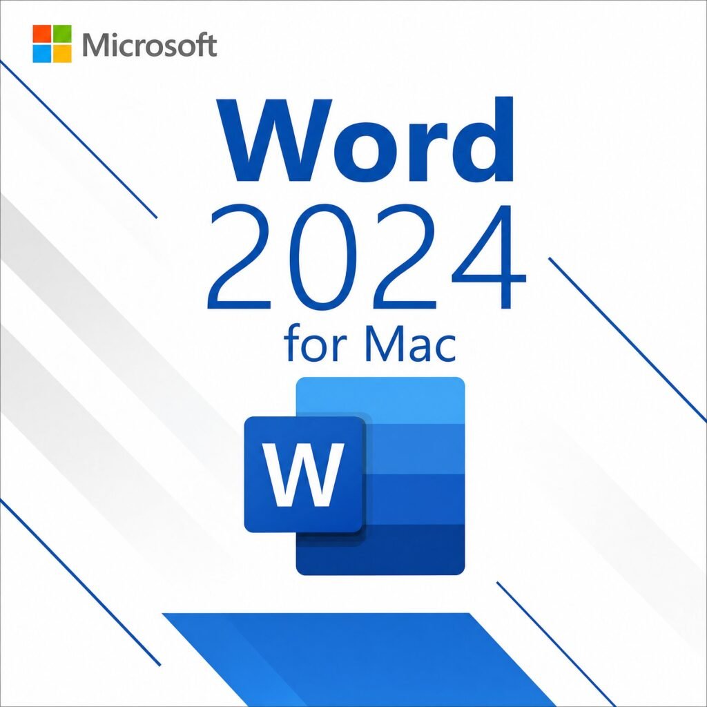 Microsoft Word 2024 for Mac – Genuine word processing software for documents, reports, resumes, and professional writing. Lifetime license for 1 Mac in the USA and Canada.