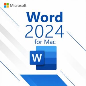 Microsoft Word 2024 for Mac – Genuine word processing software for documents, reports, resumes, and professional writing. Lifetime license for 1 Mac in the USA and Canada.