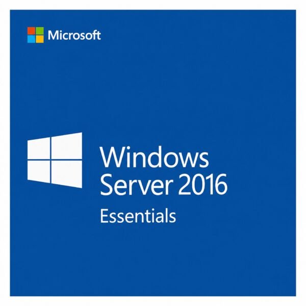 Microsoft Windows Server 2016 Essentials License for 1 Server – Genuine server operating system for small businesses up to 25 users and 50 devices. USA and Canada.