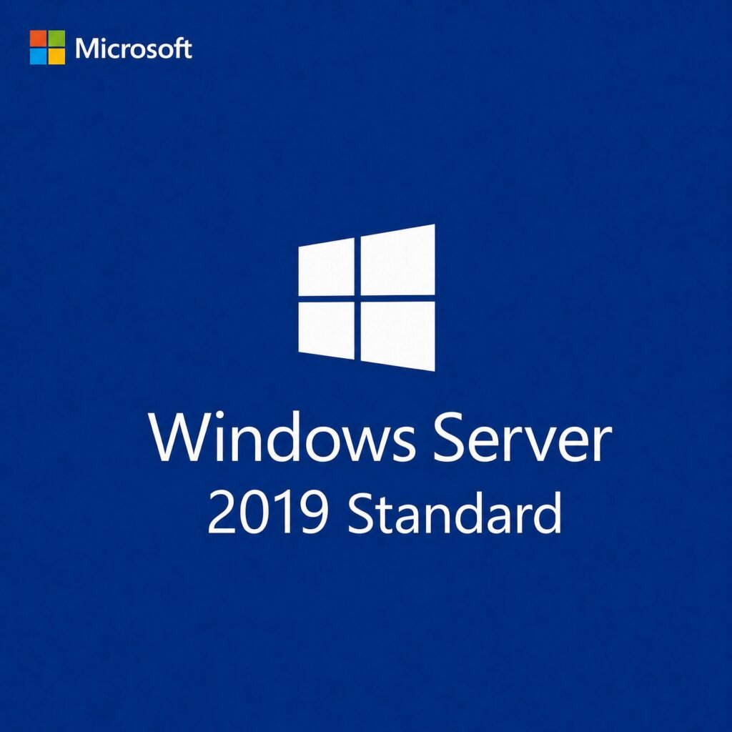 Microsoft Windows Server 2019 Standard License – Genuine server operating system for small to medium businesses, physical servers, and light virtualization (2 OSEs). USA and Canada.