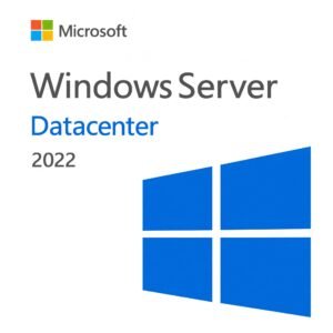 Microsoft Windows Server 2022 Datacenter License – Genuine cloud-ready operating system for enterprise virtualization, hybrid cloud, and software-defined datacenters. Unlimited virtualization rights. USA and Canada.