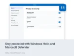 Microsoft Windows 11 Home – Stay protected with Windows Hello and Microsoft Defender