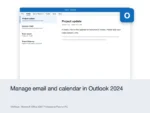 Microsoft Office 2024 Professional Plus for PC – Manage email and calendar in Outlook 2024